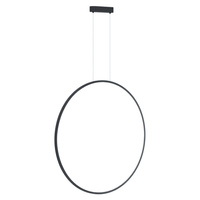 Lampa Wisząca Sufitowa Saturno Czarna 46W LED Milagro