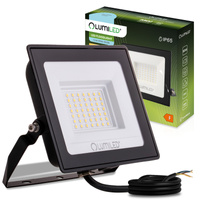 Naświetlacz LED ZUNA2 50W 4500lm 6500K IP65 Czarny LUMILED