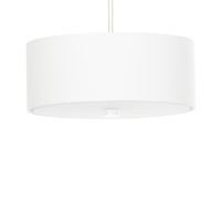 Lampa Sufitowa Wisząca Zwis 3x E27 Żyrandol Geometryczna Biała Minimalistyczna Skala Sollux