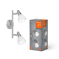 Lampa Sufitowa Ścienna Kinkiet Reflektor 2xG9 1.9W 400lm 2700K Ciepła SPOT LEDVANCE