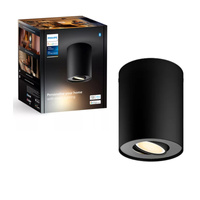 Oprawa Sufitowa Natynkowa LED Spot Pillar Czarny 4.2W CCT PHILIPS HUE Bluetooth Zigbee 