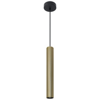 Lampa Sufitowa Wisząca Zwis GU10 Złota LUNGOMARE Sanico Goldlux