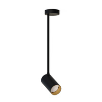 Lampa Sufitowa Oprawa Natynkowa Reflektor Punktowa SPOT GU10 Czarna Nowoczesna MONO LONG M 7674 Nowodvorski