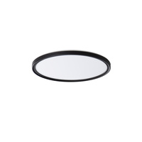 Plafon LED AZPO Lampa sufitowa 11.8W IP54 Czarny KANLUX