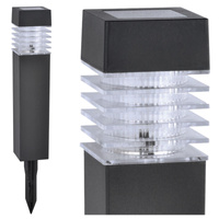 Lampa Ogrodowa LED Solarna Wbijana 40cm Czarna MARTIN GOLDLUX (Polux)