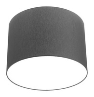 Lampa Sufitowa CAMERON 9683 Nowodvorski Szara E27 Plafon Okrągła PCV ?45 cm Nowoczesna