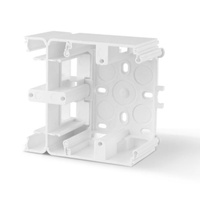 Puszka Montażowa Elektryczna Natynkowa Biała BINERA VIDEX