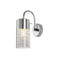 Kinkiet Ścienny Lampa Łazienkowa LED E14 IP44 Chrom Klasyczny Niagara 2194 Rabalux