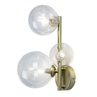 Kinkiet Ścienny Lampa LED G9 Złoty Nowoczesny Aslov Rabalux