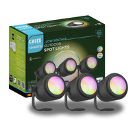 Zestaw 3 Reflektorów Ogrodowych 24V RGB+CCT Bluetooth MESH Smart TUYA CALEX