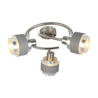 Lampa Sufitowa Punktowa Reflektor Spot 3x E14 Chrom Nowoczesny Basil 5381 Rabalux