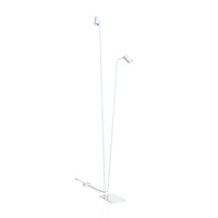 Lampa Podłogowa Stojąca 2x GU10 Biała Nowoczesna 7705 MONO Nowodvorski