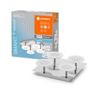Lampa Sufitowa Ścienna Oprawa Łazienkowa LED 26W 1500lm CCT Ściemnialna Srebrny SMART+ WiFi Orbis Ledvance