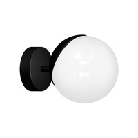 Lampa Ścienna Kinkiet SFERA Czarna 1xE14 Milagro