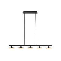 Lampa Wisząca Sufitowa LED 20W 3000K Czarny Nowoczesny Madi Rabalux