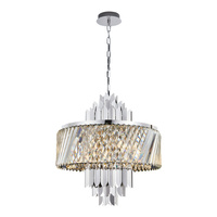 Lampa Sufitowa Żyrandol MARGOT Chrom 9xE14 Milagro