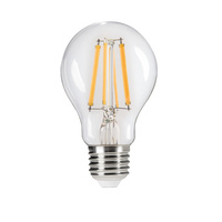Żarówka LED E27 Edison A60 7W = 60W 810lm 4000K Neutralna Ściemnialna Przezroczysta XLED Filament Kanlux