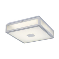 Plafon LED Lampa Sufitowa Oprawa Ścienna 18W 1390lm 4000K Chrom IP44 Vintage Zoya Rabalux