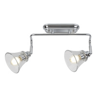 Kinkiet Ścienny Lampa LED Łazienkowa Punktowa E14 IP44 Chrom Klasyczny Antoine Rabalux