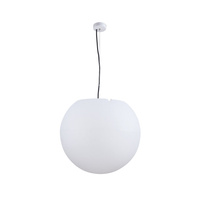 Lampa Wisząca Oprawa Zewnętrzna Sufitowa Ogrodowa E27 Biała Wodoodporna IP65 Nowoczesna CUMULUS L 9607 Nowodvorski