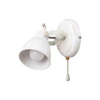 Kinkiet Ścienny Lampa Punktowa Reflektor Spot E14 Biały Vintage Vivienne 5966 Rabalux