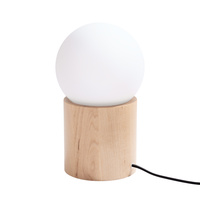 Lampa Biurkowa Stojąca Stołowa Nocna G9 Geometryczna Brązowa Nowoczesna Boomo Sollux