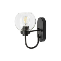 Kinkiet Ścienny Lampa LED Łazienkowa Punktowa E27 IP44 Czarny Nowoczesny Tirina Rabalux