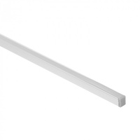 Profil Aluminiowy LED Natynkowy Anodowany 1m z Kloszem Mlecznym do Taśm LED + Zaślepki seria NW Ecolight