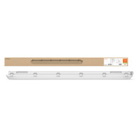 Lampa Oprawa Hermetyczna LED Pyłoszczelna 18W 2400lm 4000K Neutralna IP65 IK08 Szary Dampproof Ledvance