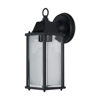 Lampa Ogrodowa Zewnętrzna Kinkiet Elewacyjny LED E27 IP43 Czarny Endura Ledvance