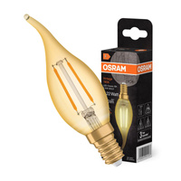 Żarówka LED Dekoracyjna B40 Świeczka E14 2.5W = 22W 220lm 2400K Ciepła 300° Vintage 1906 Osram