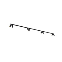 Lampa Sufitowa Oprawa Natynkowa Reflektor Punktowa 8x GU10 Czarna Nowoczesna MONO 7701 Nowodvorski