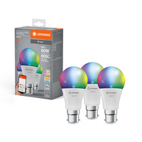 Żarówka LED B22 9W = 60W 806lm RGBW CCT Ściemnialna SMART+ WiFi Classic Ledvance