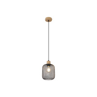 Lampa Wisząca Sufitowa E27 Brązowy Industrialny Grendel Rabalux