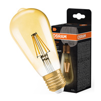 Żarówka LED E27 ST64 4W = 35W 410lm 2400K Ciepła 300° Filament OSRAM  Vintage 1906