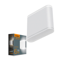Kinkiet Ogrodowy Lampa Elewacyjna Zewnętrzna LED 6W 660lm 2700lm Ciepła Biała EVAN Videx