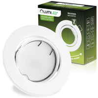 Oprawa HALOGENOWA Podtynkowa Ruchoma Okrągła AURELI Biała Blacha MR16 GU10