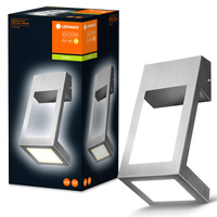 Lampa Ogrodowa Zewnętrzna Kinkiet Elewacyjny LED 7W 360lm 3000K IP44 Srebrny Endura Ledvance