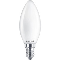 Żarówka LED Świeczka E14 B35 3.4W = 40W 470lm 2700 Ciepła Filament Mleczna PHILIPS  Ściemnialna