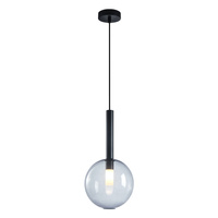 Lampa Wisząca Sufitowa NIKO Czarna 1xG9 fi 200 Milagro