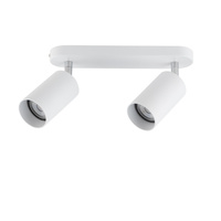Lampa Sufitowa Oprawa Natynkowa Reflektor Punktowa 2x GU10 Biała Nowoczesna EYE SPOT 6015 Nowodvorski