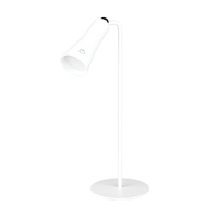 Lampka Biurkowa Stołowa Nocna MAGNETO LED 5W 400lm 4000K Akumulatorowa Odpinana Biała MasterLED