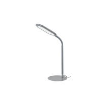 Lampa Stołowa Biurkowa Nocna 10W 910lm 3000-6000K CCT Ściemnialna Szary Nowoczesny Adelmo Rabalux