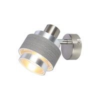 Kinkiet Ścienny Lampa Punktowa Reflektor Spot E14 Chrom Nowoczesny Basil 5379 Rabalux