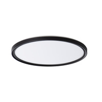 Plafon LED AZPO Lampa sufitowa 18.5W IP54 Czarny KANLUX