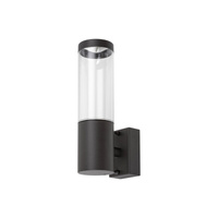 Lampa Ogrodowa Zewnętrzna Kinkiet Elewacyjny LED GU10 IP44 Antracyt Nowoczesny Katowice Rabalux