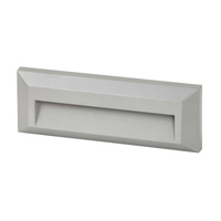 Lampa Ogrodowa Zewnętrzna Kinkiet Elewacyjny LED 1.6W 103lm 4000K IP65 Szary Industrialny Pueblo Rabalux