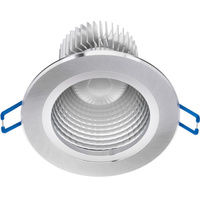 Oprawa Sufitowa 7W Podtynkowa LED DOWNLIGHT DEEP Okrągła 4000K 560lm Srebrna