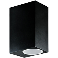 Kinkiet ogrodowy LED 2xGU10 BOSTON GOLDLUX (Polux) PODWÓJNY CZARNY