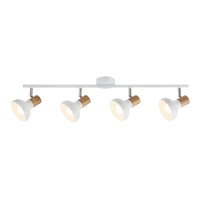 Lampa Sufitowa Punktowa Reflektor Spot 4x E14 Biały Skandynawski Holly 5947 Rabalux